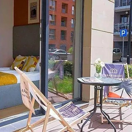 Center & By Apartmore Hotel Gdaňsk